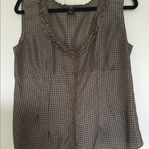 GAP | Silk Print Blouse - Picture 7 of 9